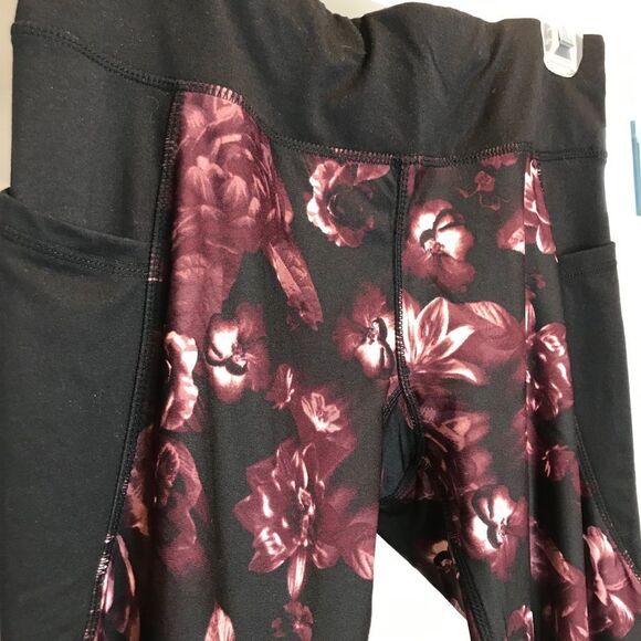 ACX Cropped Leggings w/pockets sz M Exc Cond! - Picture 3 of 5